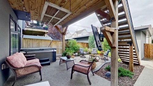 1820 37 Avenue Sw, Calgary, AB - Outdoor With Deck Patio Veranda