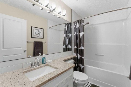 48 Brightoncrest Manor Se, Calgary, AB - Indoor Photo Showing Bathroom