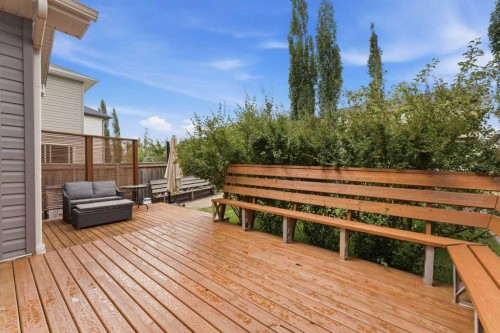 48 Brightoncrest Manor Se, Calgary, AB - Outdoor With Deck Patio Veranda With Exterior
