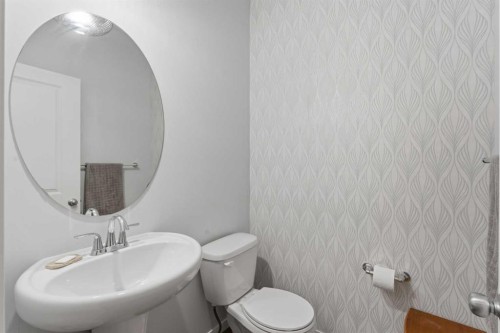 48 Brightoncrest Manor Se, Calgary, AB - Indoor Photo Showing Bathroom