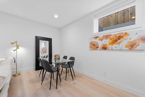 1417 41 Street Sw, Calgary, AB - Indoor Photo Showing Dining Room