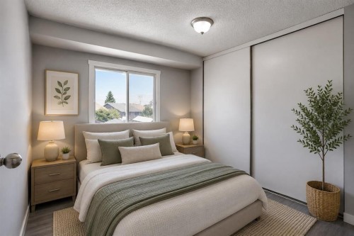 36 Falton Court Ne, Calgary, AB - Indoor Photo Showing Bedroom