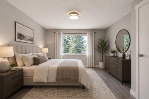 36 Falton Court Ne, Calgary, AB - Indoor Photo Showing Bedroom