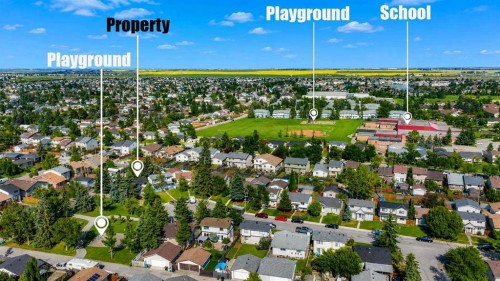 36 Falton Court Ne, Calgary, AB - Outdoor With View