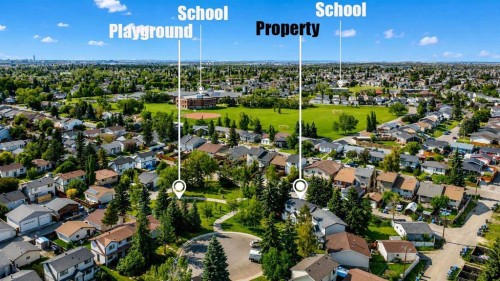36 Falton Court Ne, Calgary, AB - Outdoor With View