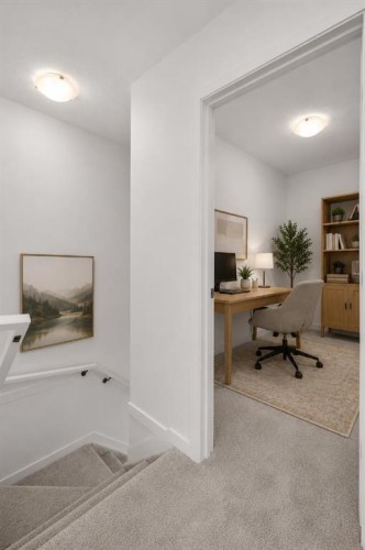 733 South Point Gate Sw, Airdrie, AB - Indoor Photo Showing Office