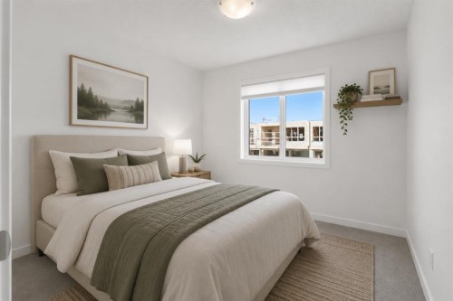 733 South Point Gate Sw, Airdrie, AB - Indoor Photo Showing Bedroom