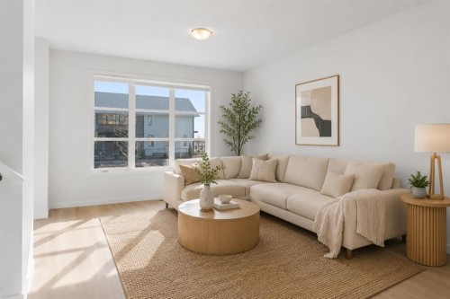 733 South Point Gate Sw, Airdrie, AB - Indoor Photo Showing Living Room