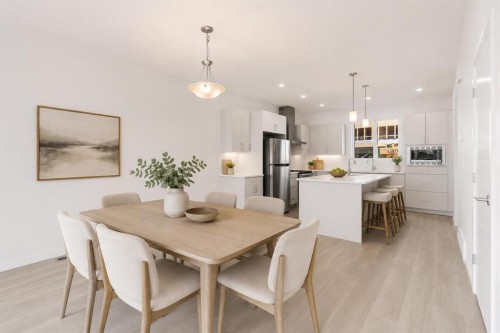 733 South Point Gate Sw, Airdrie, AB - Indoor Photo Showing Dining Room