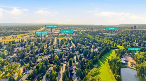 604 Willoughby Crescent Se, Calgary, AB - Outdoor With View