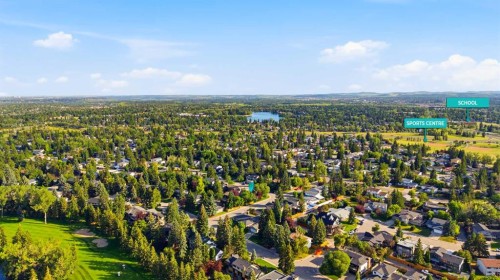 604 Willoughby Crescent Se, Calgary, AB - Outdoor With View