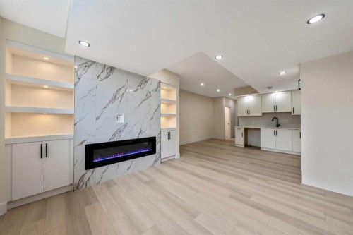 2431 23 Street Nw, Calgary, AB - Indoor With Fireplace