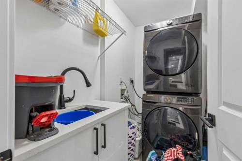 60 Cranfield Park Se, Calgary, AB - Indoor Photo Showing Laundry Room