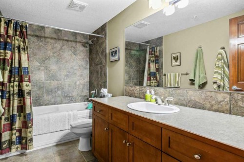 215-150 Crossbow Place, Canmore, AB - Indoor Photo Showing Bathroom