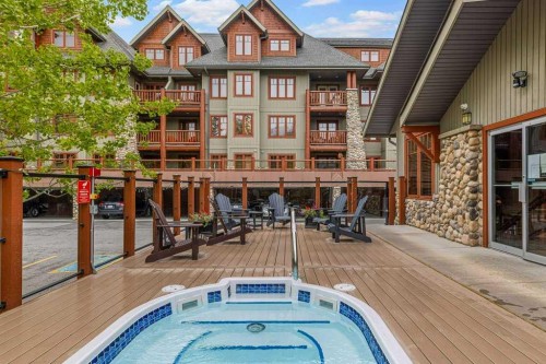 215-150 Crossbow Place, Canmore, AB - Outdoor With Balcony
