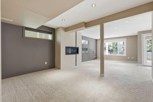 47 Evanspark Circle, Calgary, AB - Indoor Photo Showing Basement