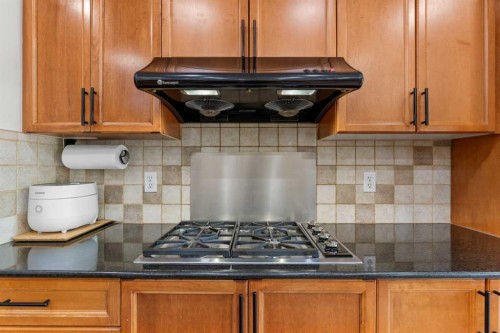 114 Chapalina Terrace Se, Calgary, AB - Indoor Photo Showing Kitchen With Double Sink