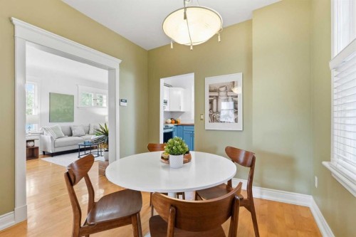 1801 2 Street Nw, Calgary, AB - Indoor Photo Showing Dining Room