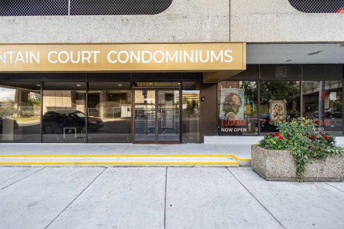 1505-221 6 Avenue Se, Calgary, AB - Outdoor