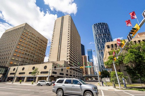 1505-221 6 Avenue Se, Calgary, AB - Outdoor With Facade
