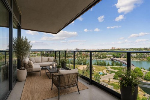 1011-730 2 Avenue Sw, Calgary, AB - Outdoor With Balcony With View With Exterior