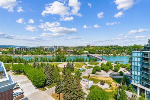 1011-730 2 Avenue Sw, Calgary, AB - Outdoor With Body Of Water With View