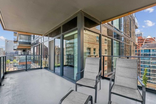 1011-730 2 Avenue Sw, Calgary, AB - Outdoor With Balcony With Exterior