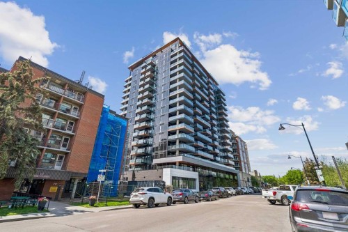1011-730 2 Avenue Sw, Calgary, AB - Outdoor With Balcony With Facade