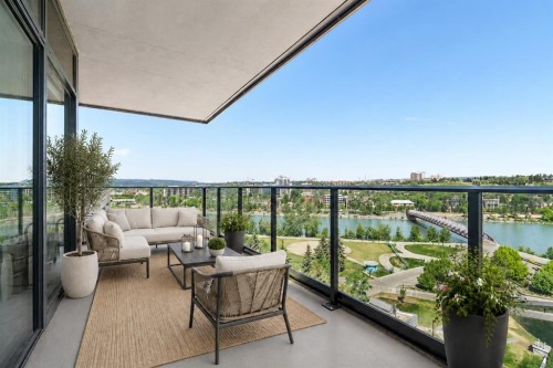 1011-730 2 Avenue Sw, Calgary, AB - Outdoor With Balcony With View With Exterior
