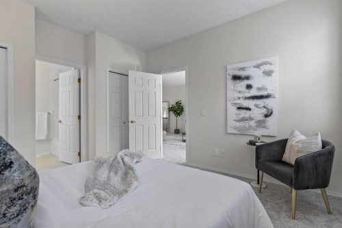139 Hidden Valley Green Nw, Calgary, AB - Indoor Photo Showing Bedroom