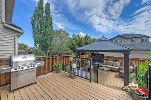 191 Chaparral Valley Terrace Se, Calgary, AB - Outdoor With Deck Patio Veranda With Exterior