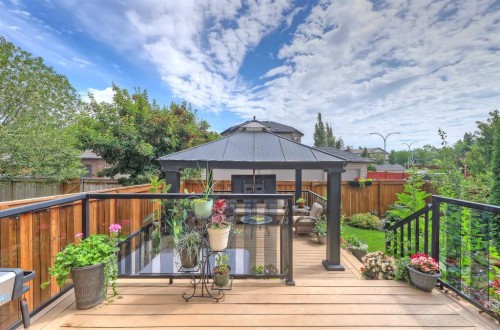 191 Chaparral Valley Terrace Se, Calgary, AB - Outdoor With Deck Patio Veranda
