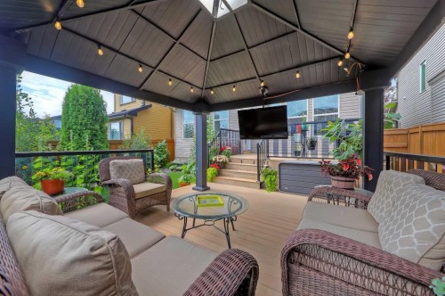 191 Chaparral Valley Terrace Se, Calgary, AB - Outdoor With Deck Patio Veranda With Exterior