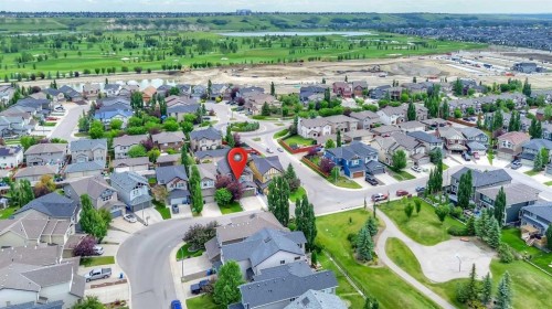 191 Chaparral Valley Terrace Se, Calgary, AB - Outdoor With View