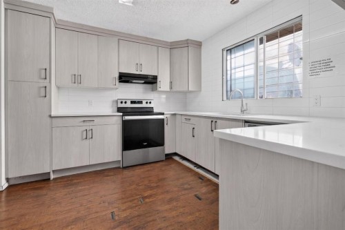 319 Rundlelawn Road Ne, Calgary, AB - Indoor Photo Showing Kitchen With Upgraded Kitchen