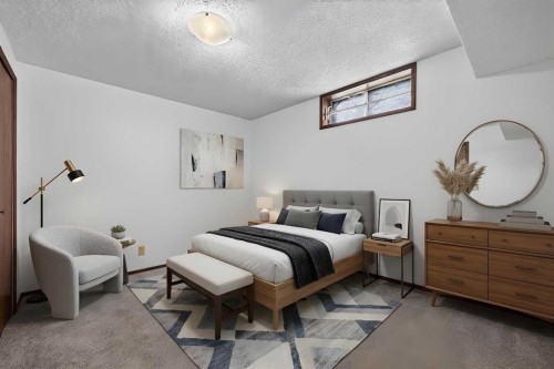 4639 Marbank Drive, Calgary, AB - Indoor Photo Showing Bedroom