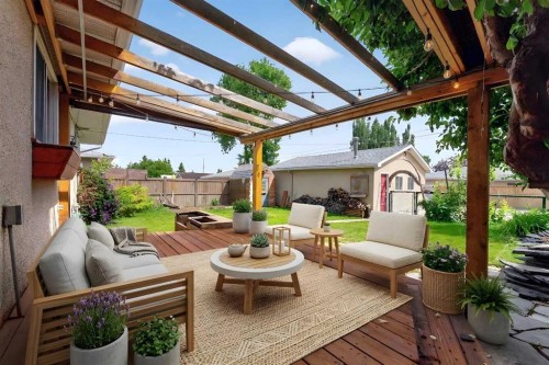 4639 Marbank Drive, Calgary, AB - Outdoor With Deck Patio Veranda With Exterior