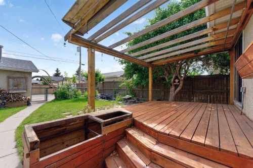 4639 Marbank Drive, Calgary, AB - Outdoor With Deck Patio Veranda With Exterior