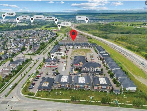 3106-15 Sunset Square, Cochrane, AB - Outdoor With View