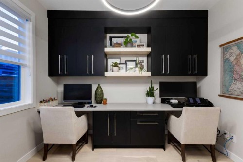 84 Timberline Way Sw, Calgary, AB - Indoor Photo Showing Office