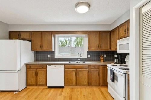 232 Thames Close Nw, Calgary, AB - Indoor Photo Showing Kitchen With Double Sink