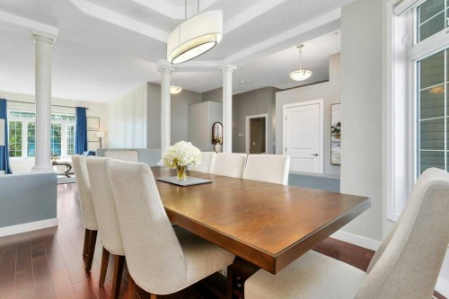 3565 54 Avenue, Innisfail, AB - Indoor Photo Showing Dining Room