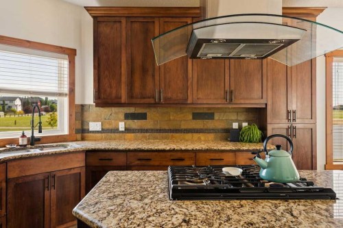 115 Rockmont Court Nw, Calgary, AB - Indoor Photo Showing Kitchen With Double Sink