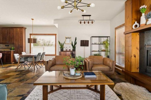 115 Rockmont Court Nw, Calgary, AB - Indoor Photo Showing Living Room