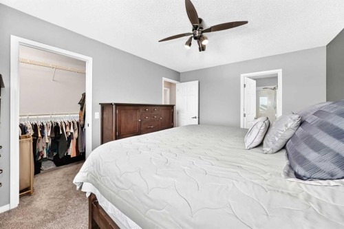 23 Thornbird Way Se, Airdrie, AB - Indoor Photo Showing Bedroom