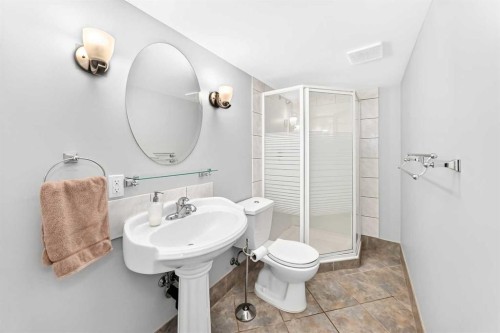23 Thornbird Way Se, Airdrie, AB - Indoor Photo Showing Bathroom