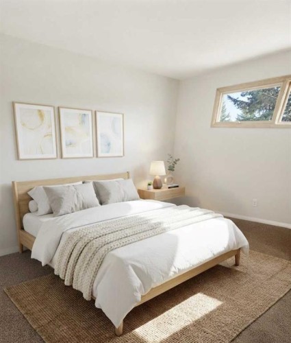 1522 20 Avenue, Didsbury, AB - Indoor Photo Showing Bedroom