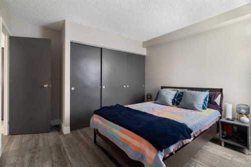 412-111 14 Avenue Se, Calgary, AB - Indoor Photo Showing Bedroom