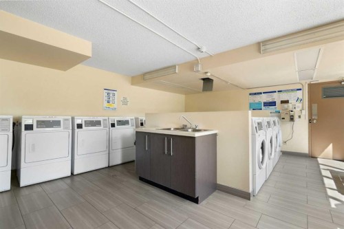 412-111 14 Avenue Se, Calgary, AB - Indoor Photo Showing Laundry Room