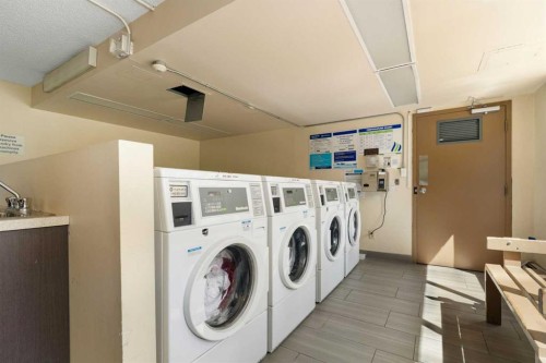412-111 14 Avenue Se, Calgary, AB - Indoor Photo Showing Laundry Room